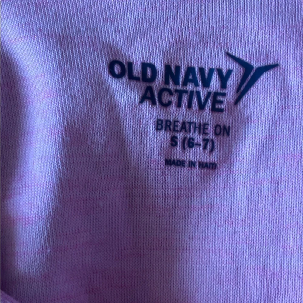 Old Navy pink breathe on active tank in size S (6-7)